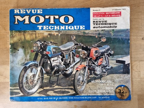 Revue technique moto - technique,