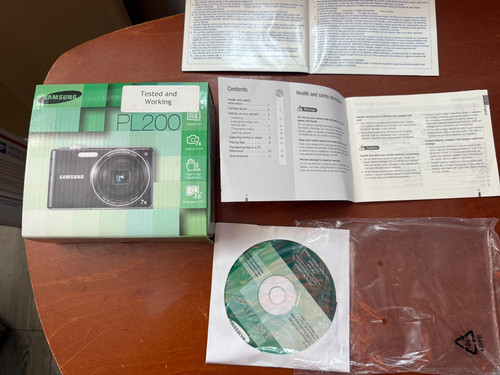 Fotocamera samsung pl200 e - cd,