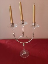 Candeliere 3 Bracci In Vetro