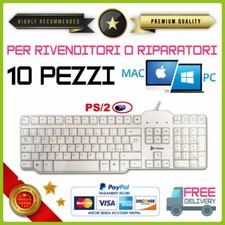 10x TASTIERA PC MAC PS2 PS/2