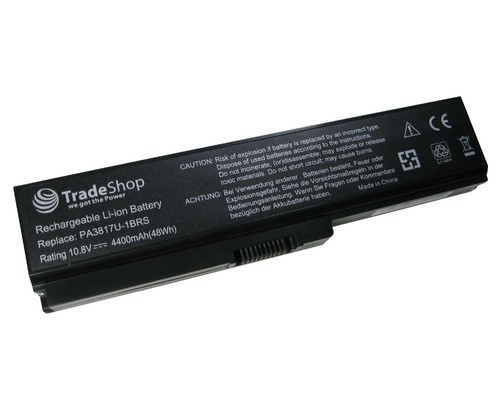 Batteria 4400mah per toshiba - batteria,