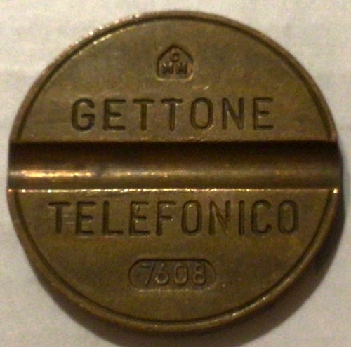 Gettone telefonico italiano - gettone,