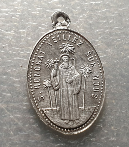 Medalla religiosa san honorat - medalla,