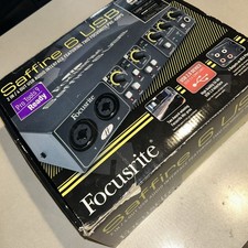 Focusrite Saffire 6 interfaccia di registrazione digitale USB
