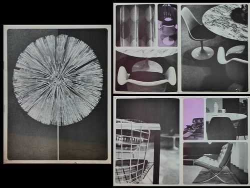 Rare french design brochure - french,