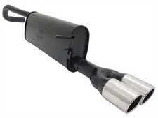 Terminale di Scarico Sportivo NOVUS 2x76 SR per SEAT Ibiza (6J)