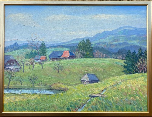 Dipinto olio firmato - ::dipinto, kraus