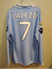 Maglia Napoli 2009/10 LAVEZZI #7 PLAYER VERSION Macron Serie A Very Rare 