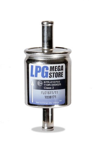 Filtro gas gpl - gas, 11mm