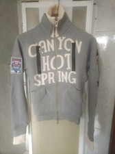 WILLIAMS WILSON NEW LEATHER ZIP POCKET LOGO PATCH SWEATER PRINT CREST JACKET 