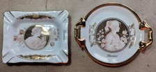 COPPIA PIATTINI IN PORCELLANA
