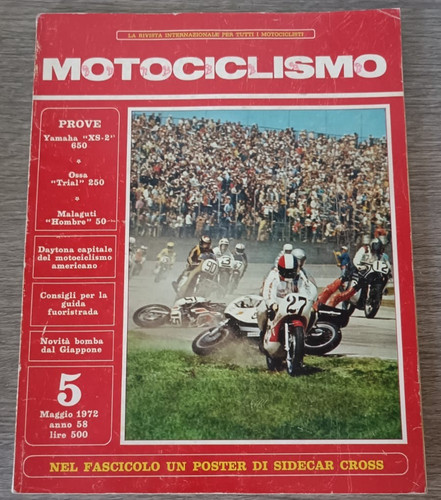 Motociclismo 1972 yamaha - motociclismo,