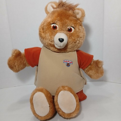 1985 vintage teddy ruxpin - vintage, bear