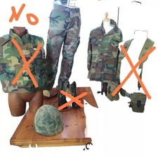 Equipaggiamento USA- MIMETICA++ELMETTO usato 