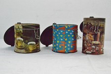 TRE VECCHI BARATTOLI X CAFFE ERMETICI