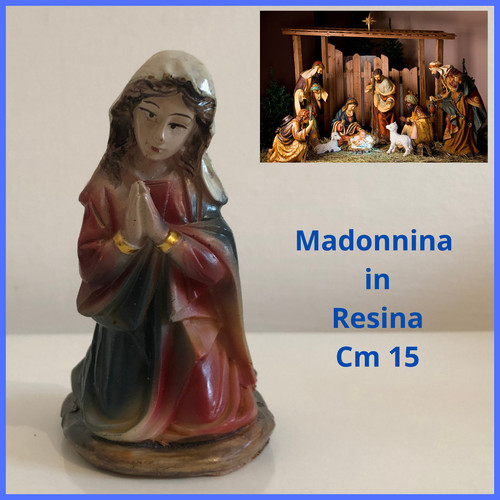 Madonnina presepe artigianale