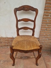 SEDIA PROVENZAL IN PAGLIA DI