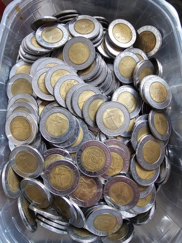 Top 100 pezzi monete 500 - , lire
