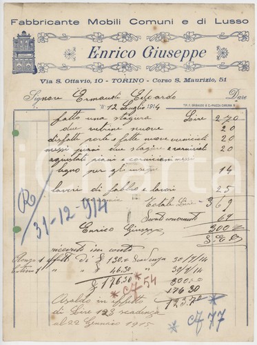 1914 torino via ottavio - via,