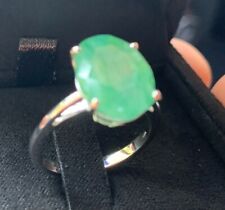 Anello In Oro Bianco 18kt. Con