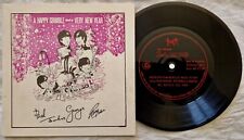 45 BEATLES A HAPPY CRIMBLE AND A VERY NEW YEAR - ANNO 1966 Flexi disc - MINT