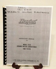 hickok tube tester 725a