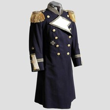 Giacca militare blu navy uomo