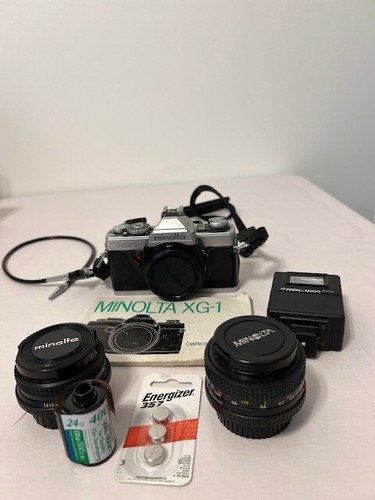 Fotocamera vintage minolta - fotocamera,