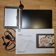 HUION Kamvas 16 – Tavoletta Grafica con Schermo 15" con Accessori
