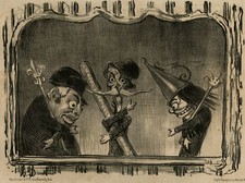 Antique Print-Satire-Vieullot
