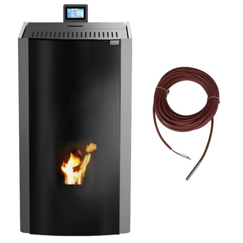 Stufa pellet acqua 18 kw - a,