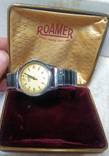 Orologio da polso uomo Roamer brevette impermeabile vintage funzionante con cassa