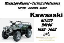 Kawasaki KLF300 BAYOU Manuale