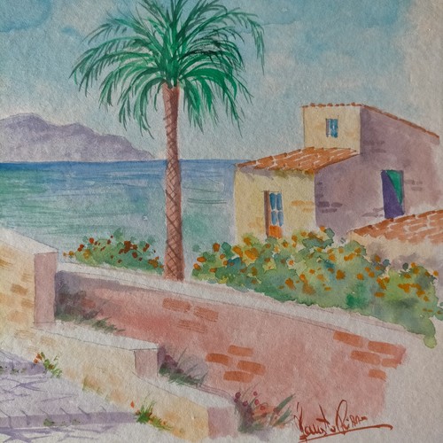 Acquerello fausto rizzo - fausto,