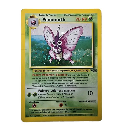 Pokemon venomoth rara - pokemon, 13/64
