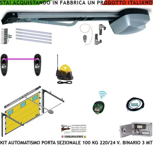 Basculante kit automazione - automazione, a