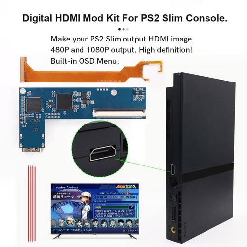Ps2 slim digital - ps2, hdmi