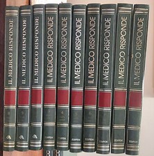 ENCICLOPEDIA IL MEDICO RISPONDE DIZIONARIO MEDICO 10 VOL. DE AGOSTINI 1982