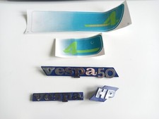 KIT TARGHETTE " VESPA 50 "+"