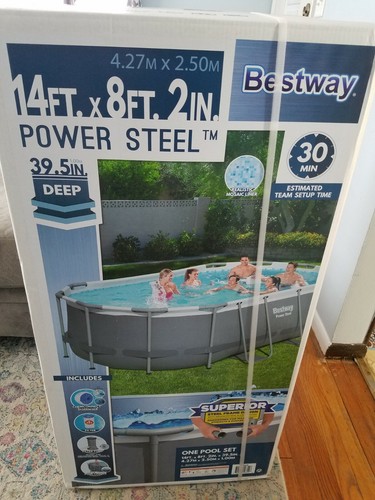 Bestway power steel oval frame - bestway,