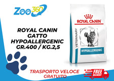 ROYAL CANIN GATTO HYPOALLERGENIC GR.400/KG.2,5 + TRASPORTO GRATIS