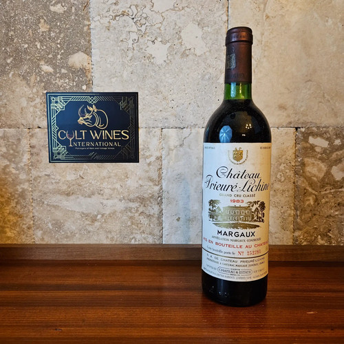1983 chateau prieure lichine - chateau, prieure-lichine