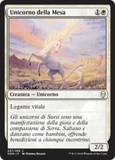 MTG 4x MESA UNICORN - UNICORNO DELLA MESA - DOM - MAGIC