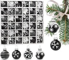 36 Palle di Natale Vetro
