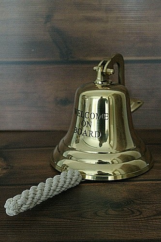 Campana ottone welcome - ",