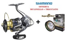 MULINELLO SHIMANO VANQUISH 4000 XG FA + TRECCIATO 275mt POWER PRO S8S 0,15