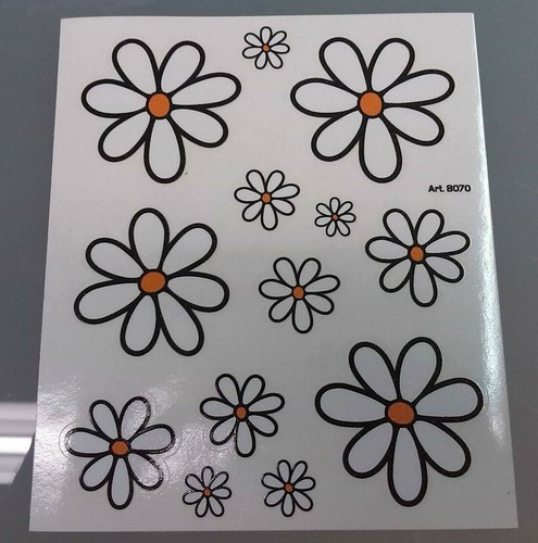 Adesivi adesivo fiori fiore