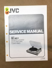 JVC QL-A51 Giradischi/Giradischi Manuale di servizio *Originale*