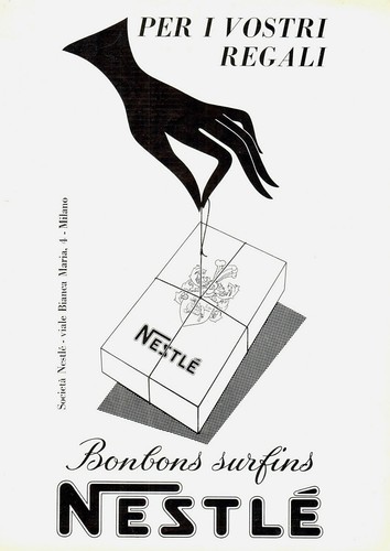 Pubblicita 1951 nestle - pubblicita,