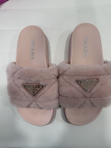 Autentici scivoli prada rosa - autentici,